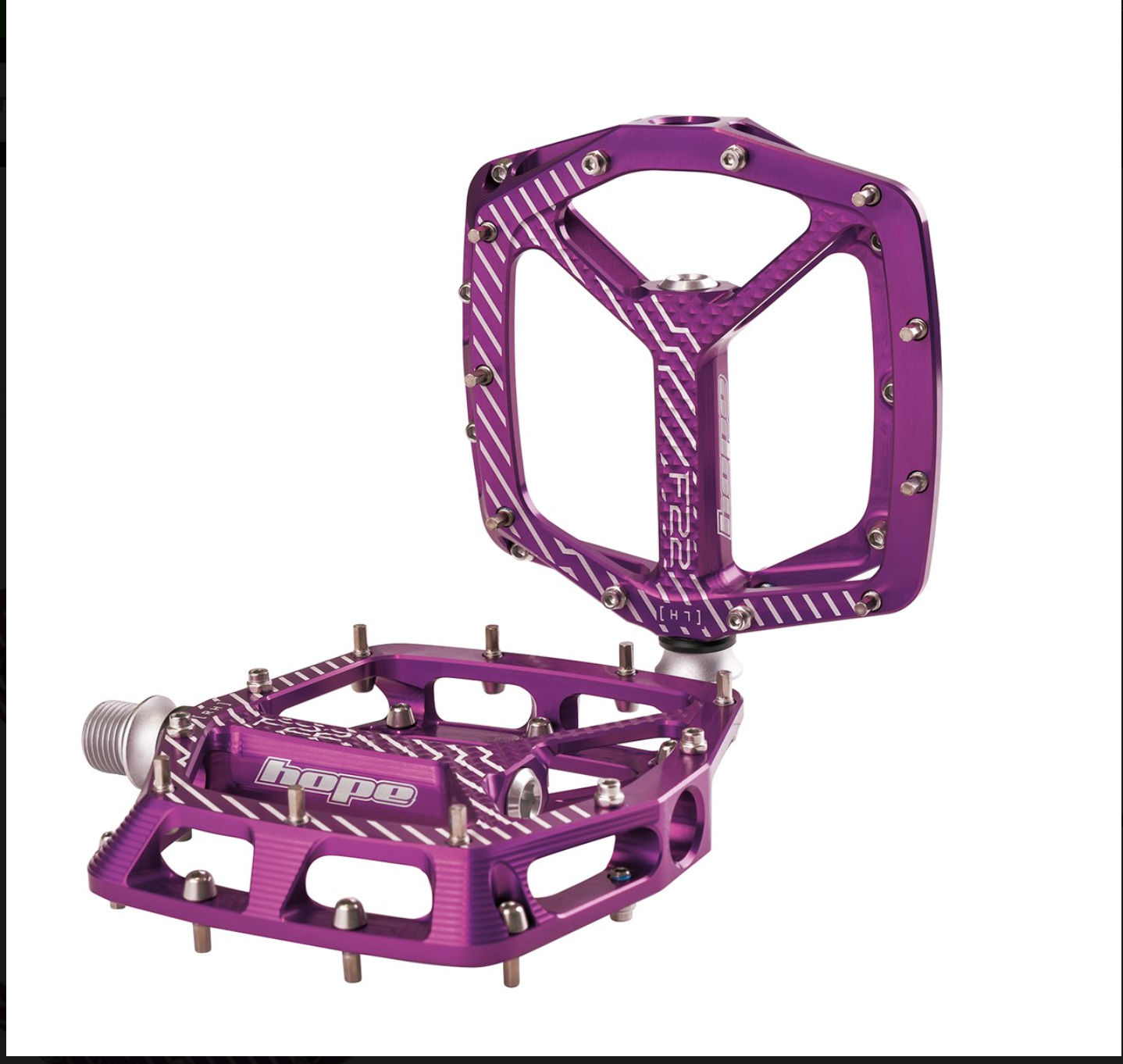 HOPE F22 Pedals - Pair - Black