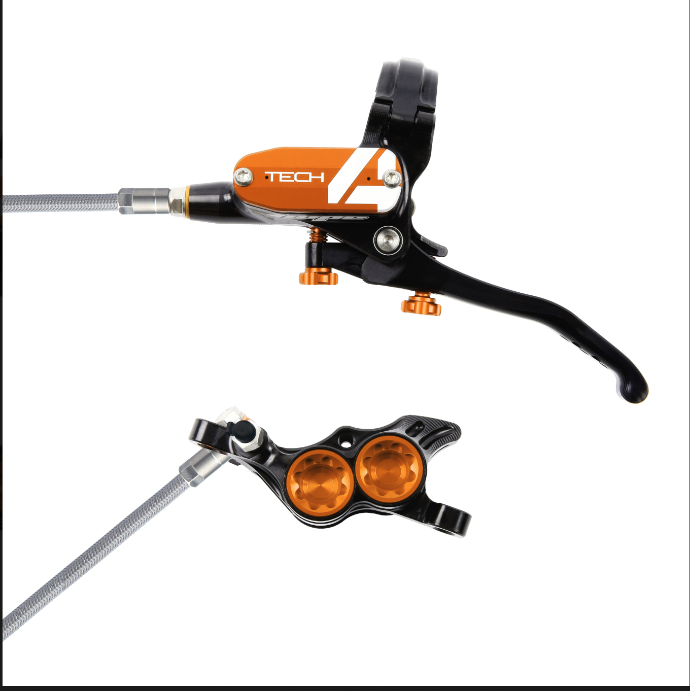 HOPE Brakes Tech 4 E4 - No Rotor -Braided