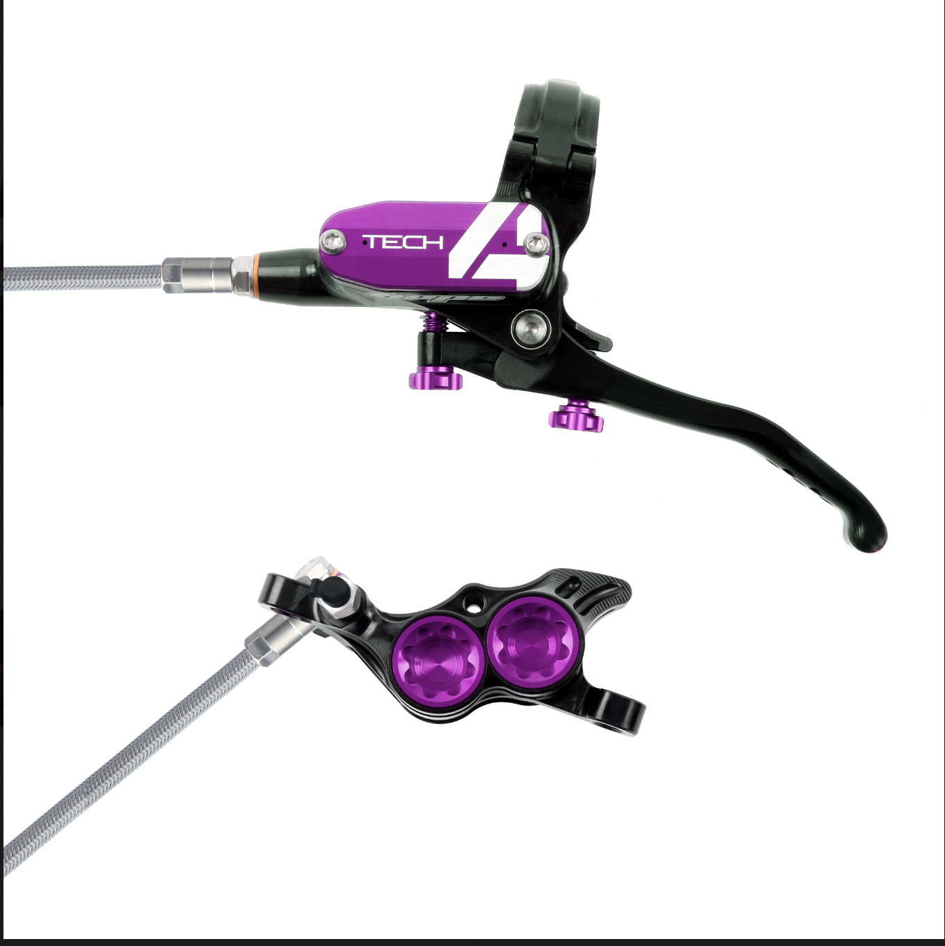 HOPE Brakes Tech 4 E4 - No Rotor -Braided