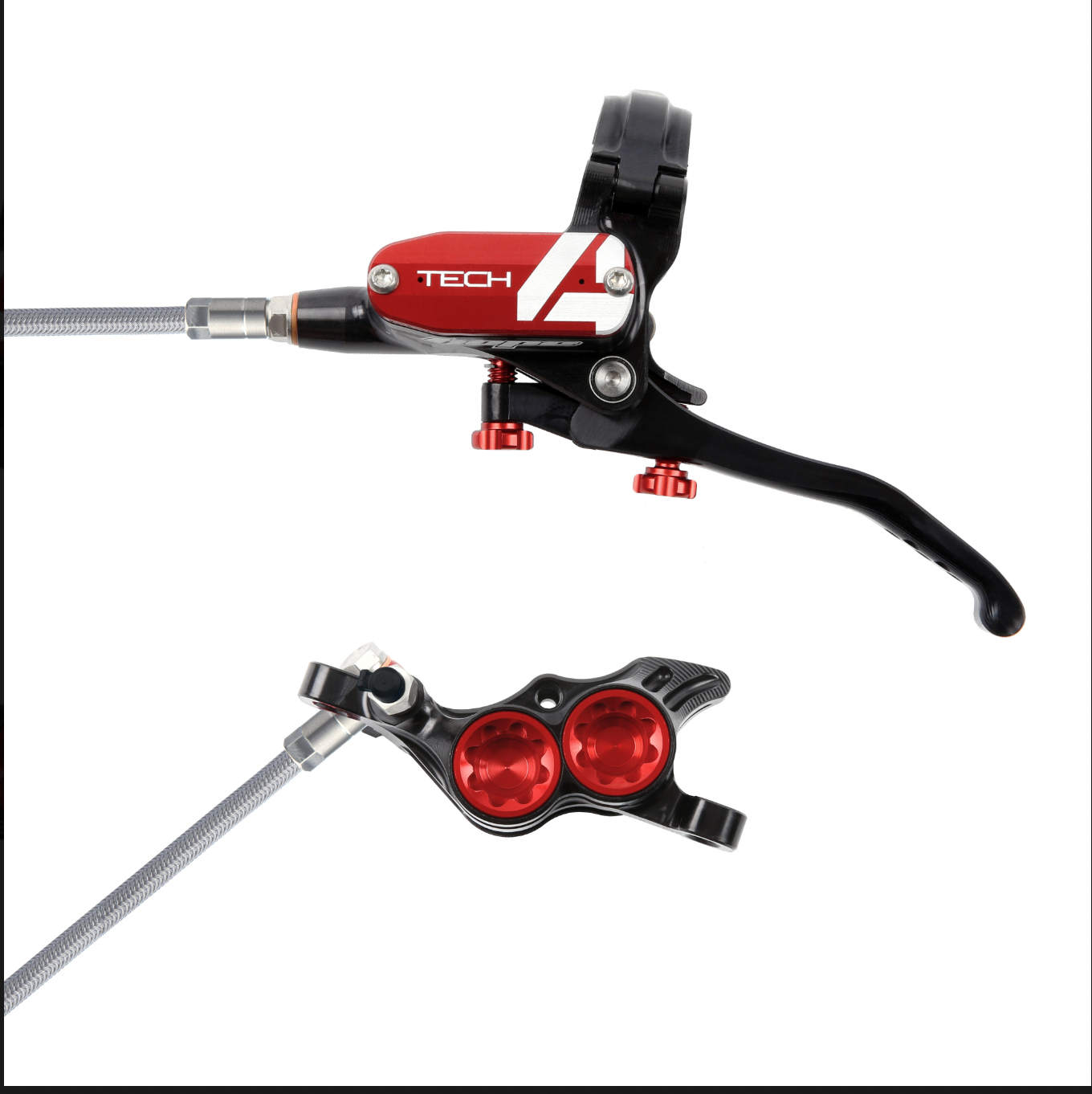 HOPE Brakes Tech 4 E4 - No Rotor -Braided