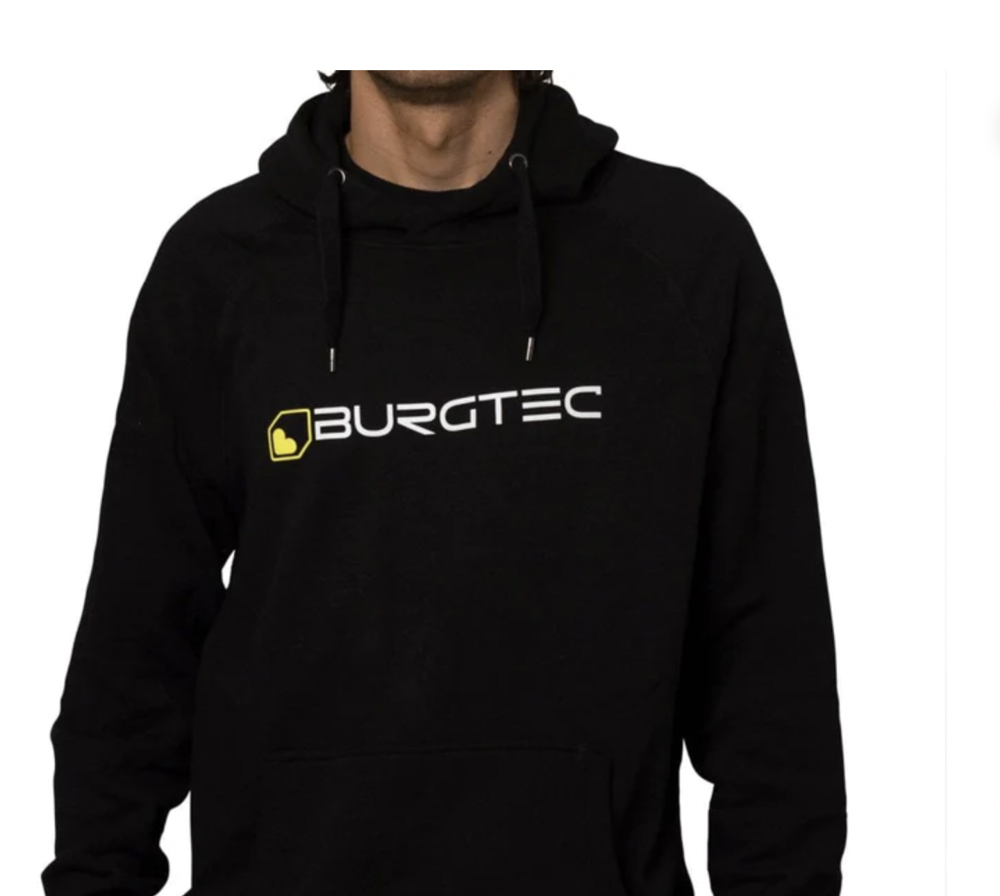 Black logo sweater