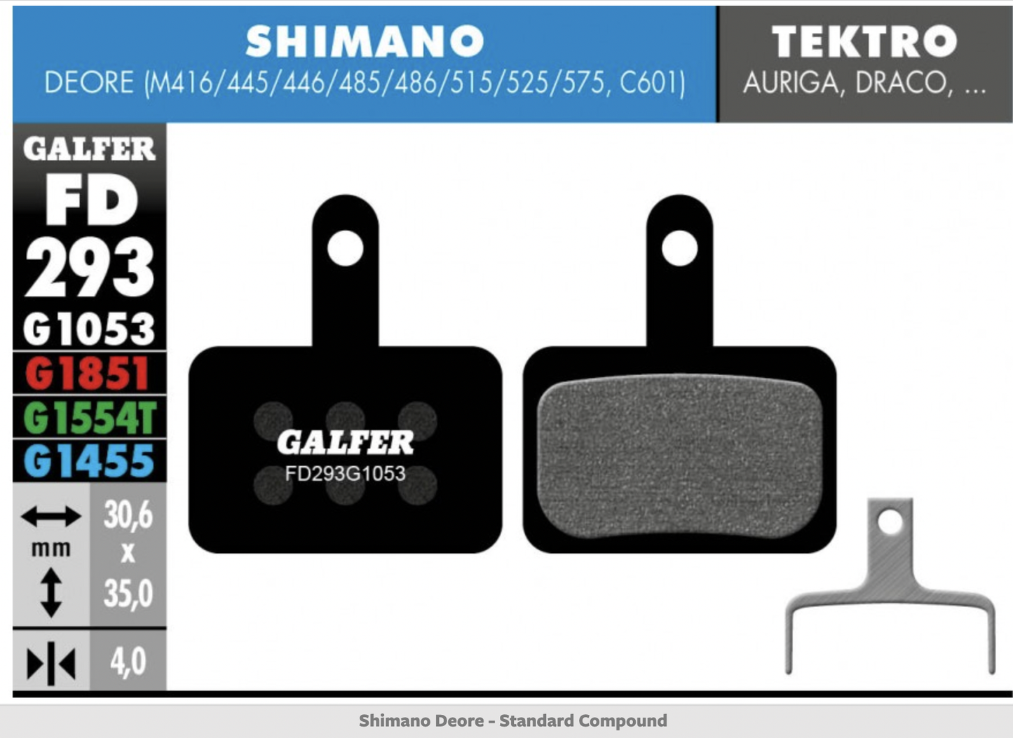 Shimano Deore - Standard Compound- G1053
