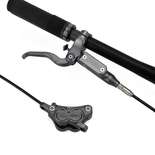 HEL Advocate 4-Piston Hydraulic Disc Brake System - Vapour Grey