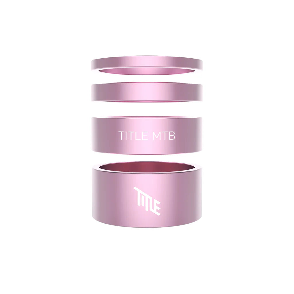 Title Alloy Headset Spacer Kit