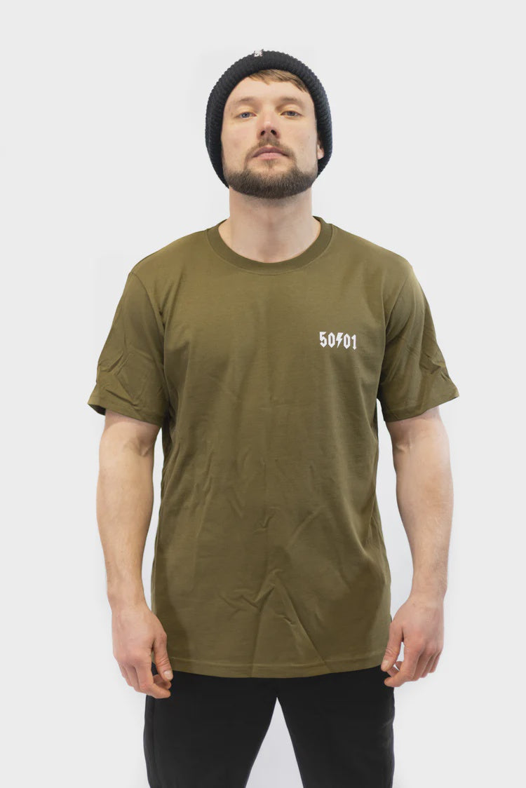 50to01 - Classic T-Shirt Khaki