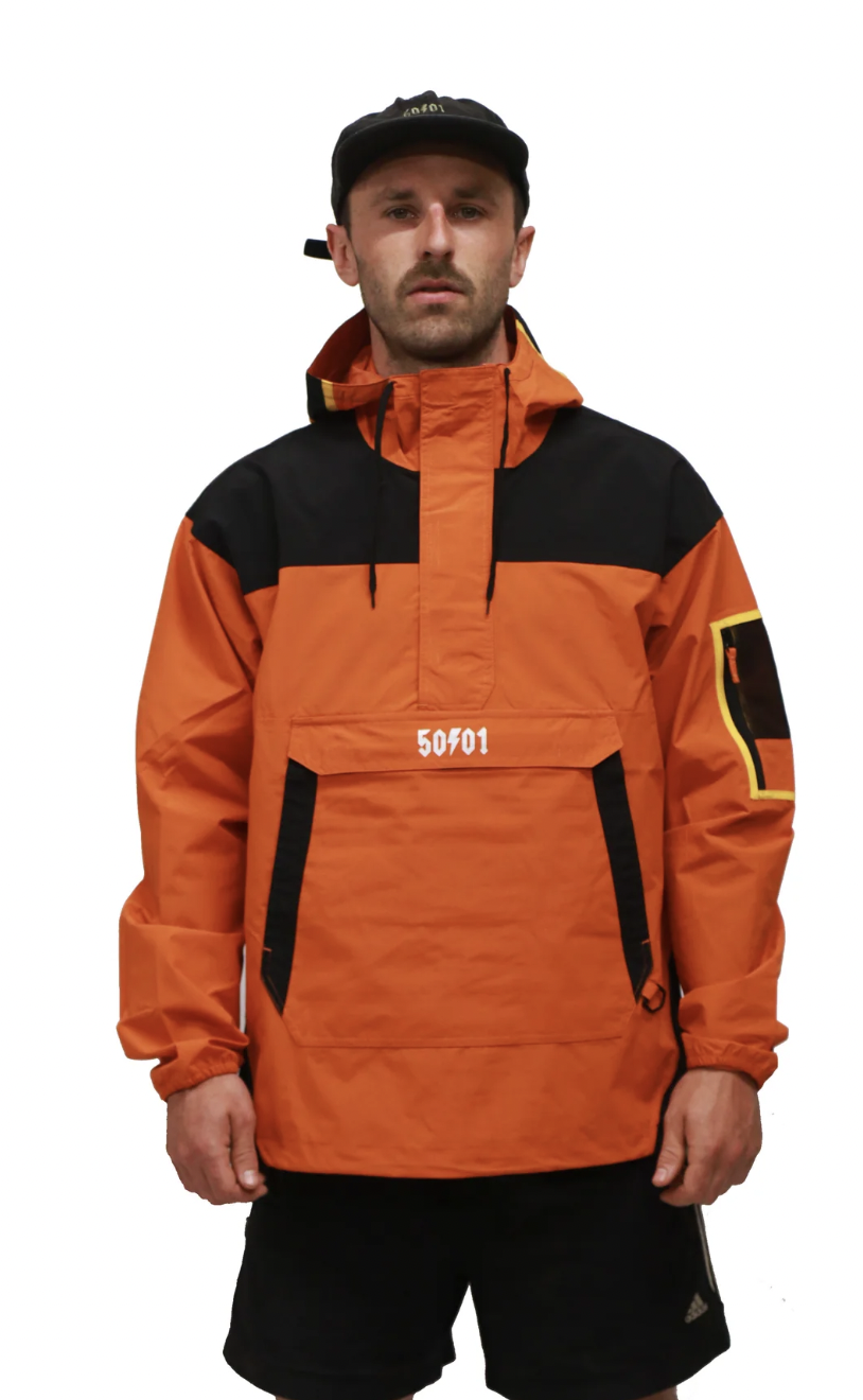 50to01 - Waterproof Pullover - Orange